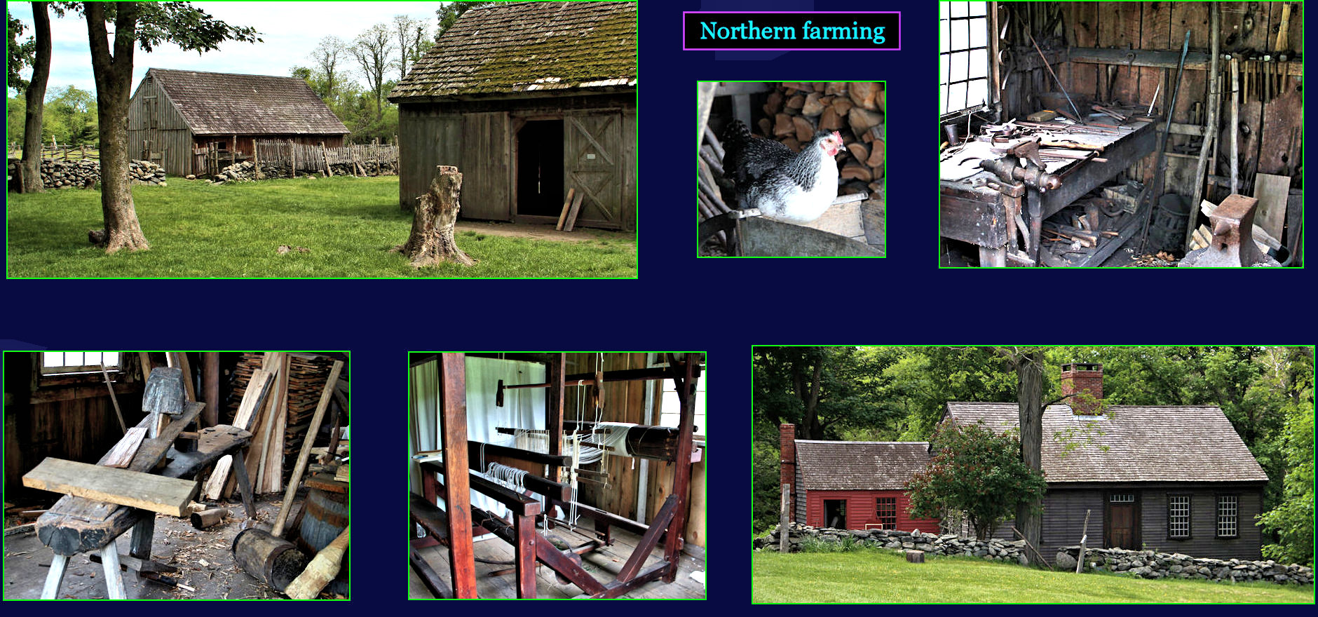 Northern farming, 1700